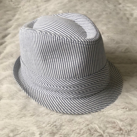 London‎ Fog ticking stripe fedora - Picture 2 of 9